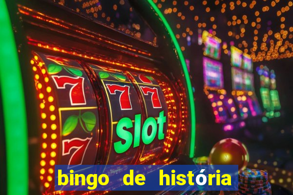 bingo de história 6 ano