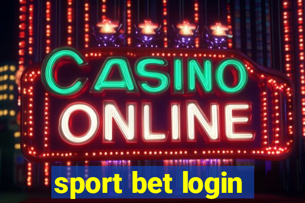 sport bet login