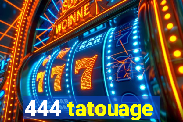 444 tatouage