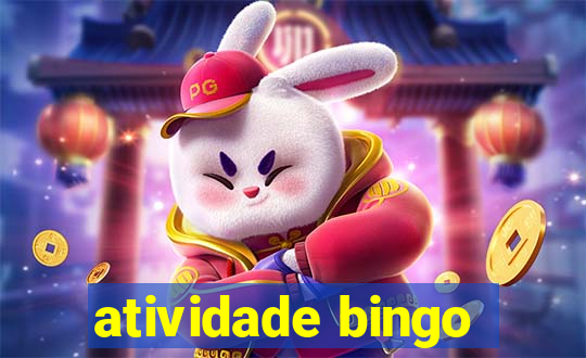 atividade bingo