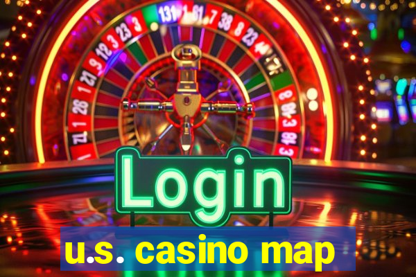 u.s. casino map