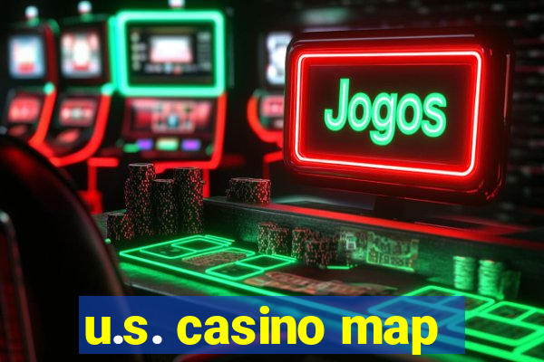 u.s. casino map