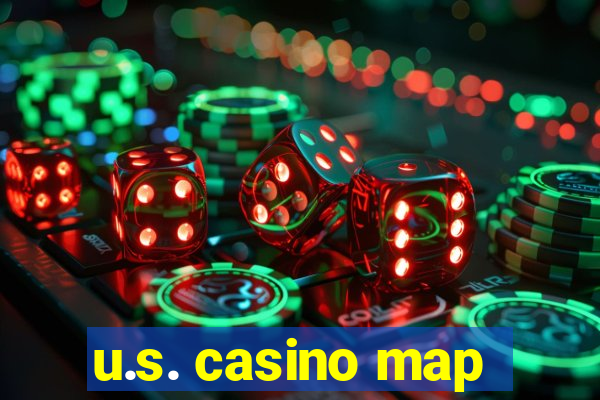 u.s. casino map