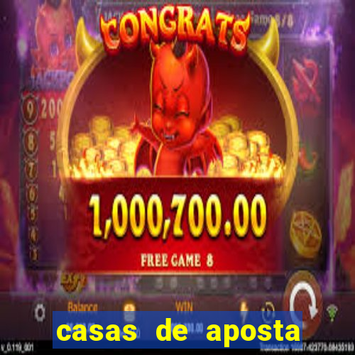 casas de aposta com bonus