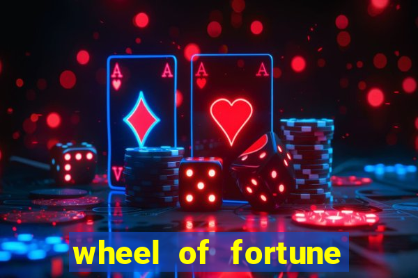 wheel of fortune slot games