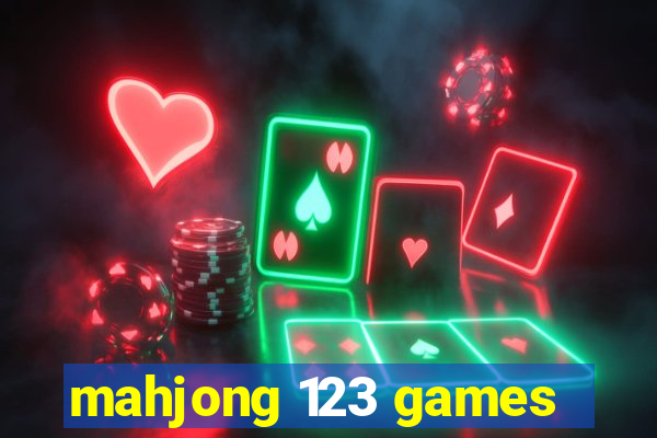 mahjong 123 games