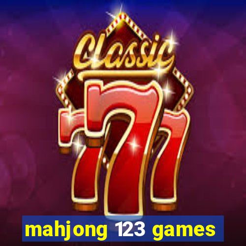 mahjong 123 games