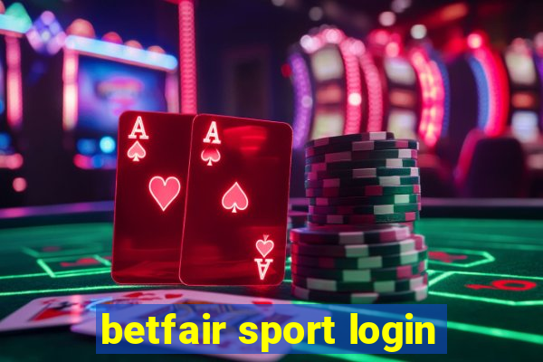 betfair sport login