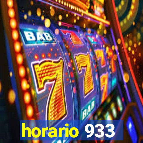 horario 933