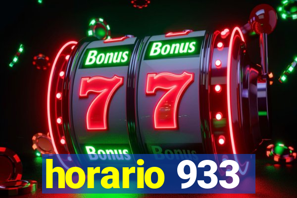 horario 933