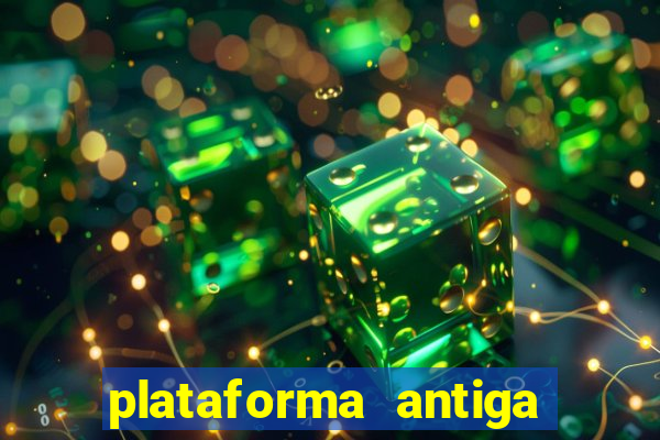 plataforma antiga de jogos