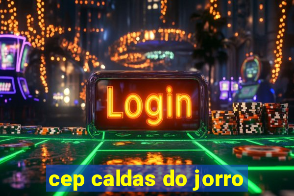 cep caldas do jorro