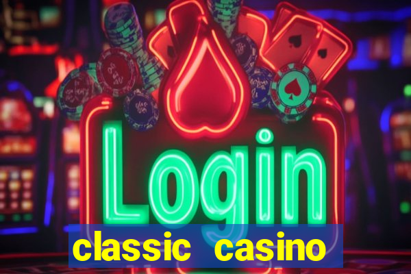 classic casino login page