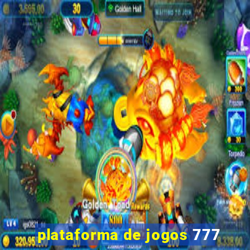 plataforma de jogos 777