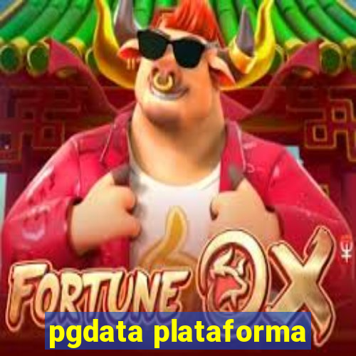 pgdata plataforma