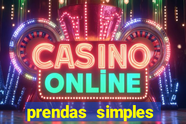 prendas simples para bingo