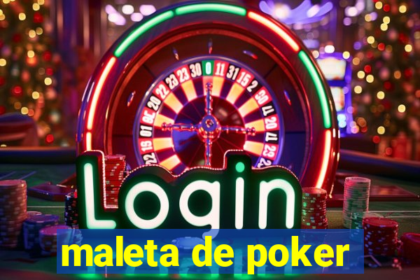 maleta de poker