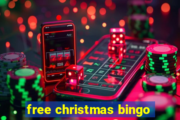 free christmas bingo