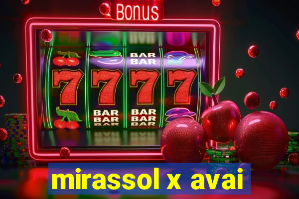 mirassol x avai