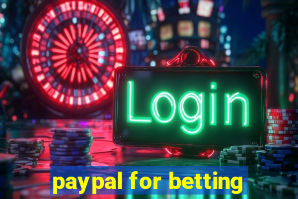 paypal for betting