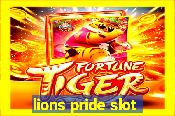 lions pride slot