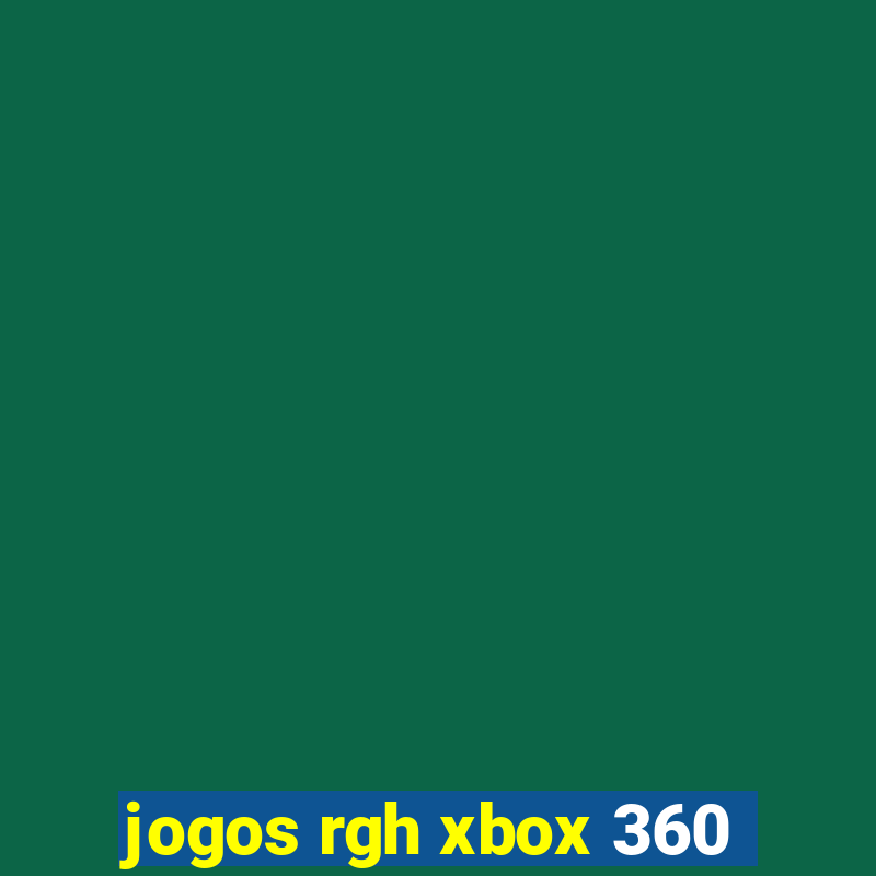 jogos rgh xbox 360