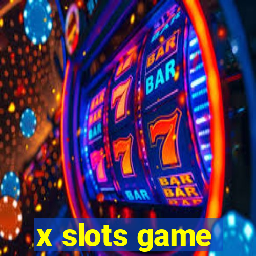 x slots game