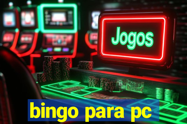 bingo para pc