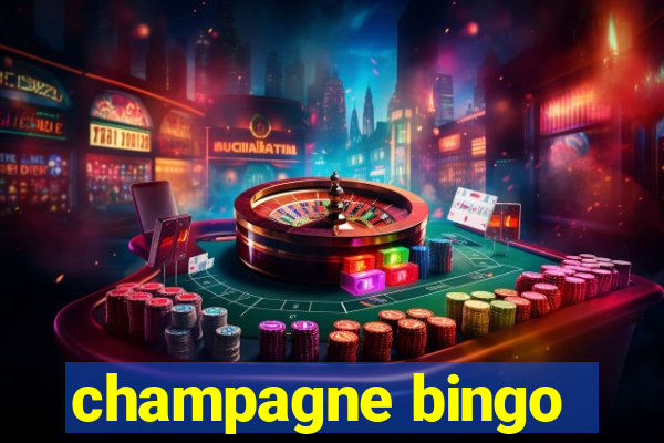 champagne bingo