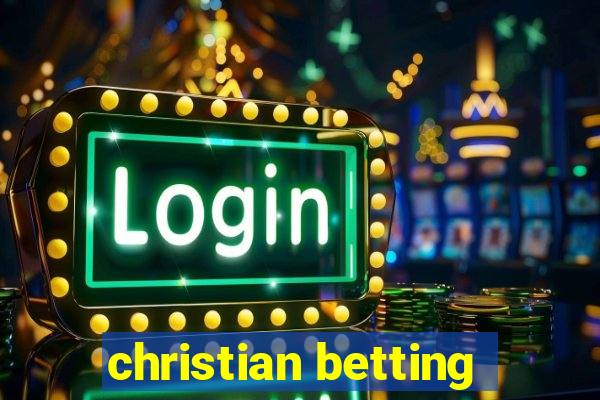 christian betting