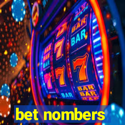 bet nombers