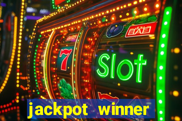 jackpot winner casino slot