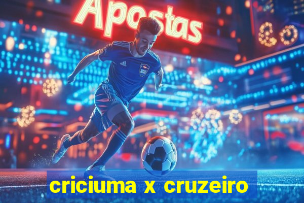 criciuma x cruzeiro