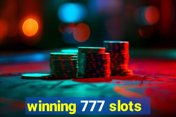 winning 777 slots