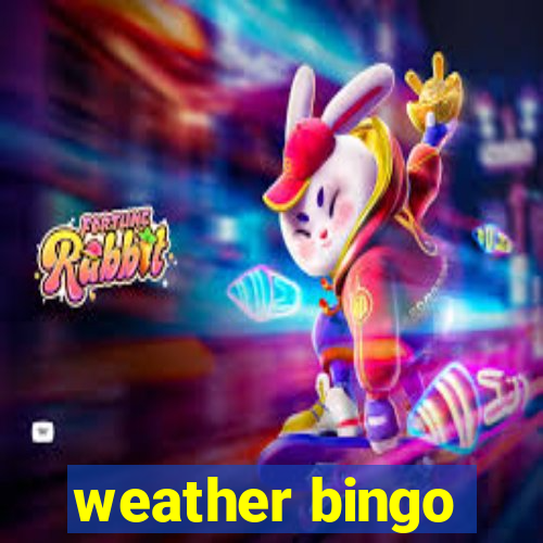 weather bingo