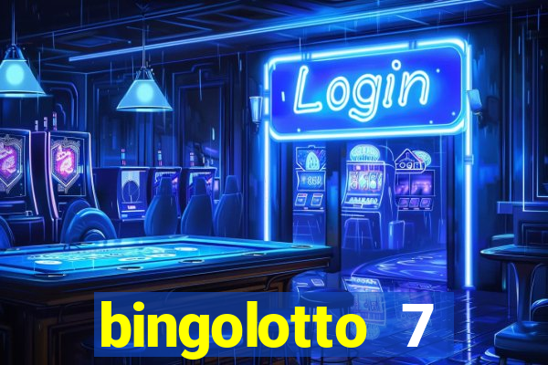 bingolotto 7 januari 2024