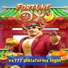 vx777 plataforma login