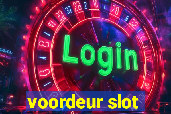 voordeur slot