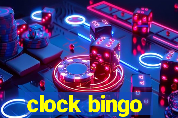 clock bingo