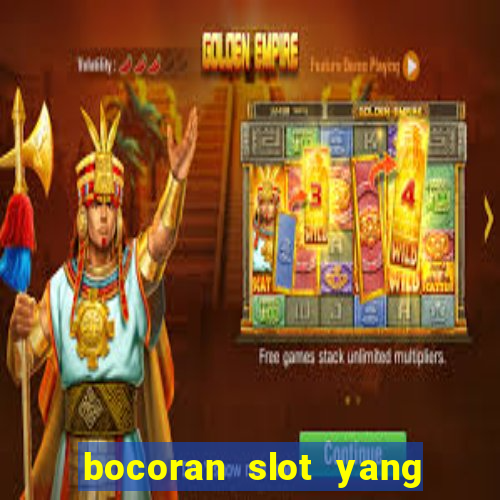 bocoran slot yang gacor hari ini