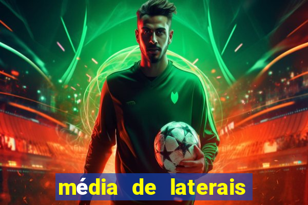 média de laterais por jogo premier league