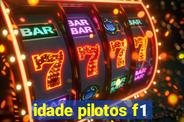 idade pilotos f1