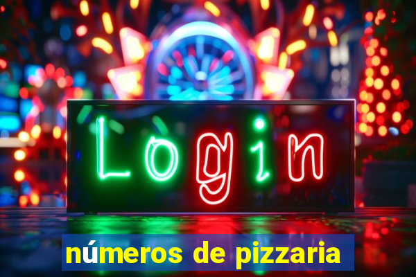 números de pizzaria