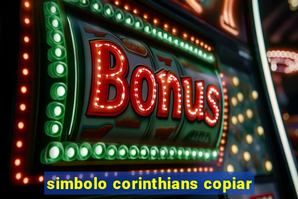 simbolo corinthians copiar