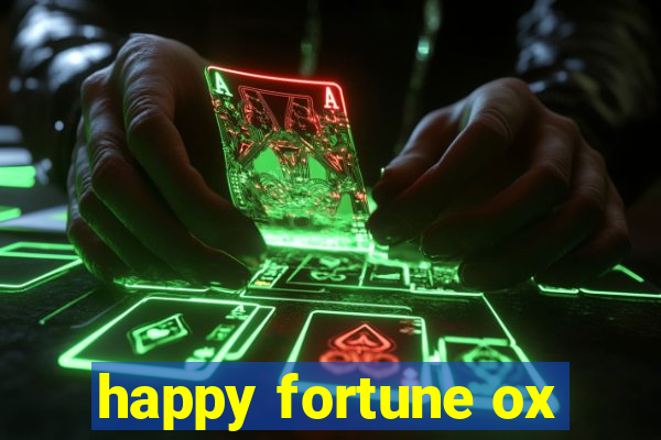 happy fortune ox