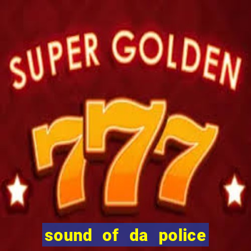 sound of da police by krs one