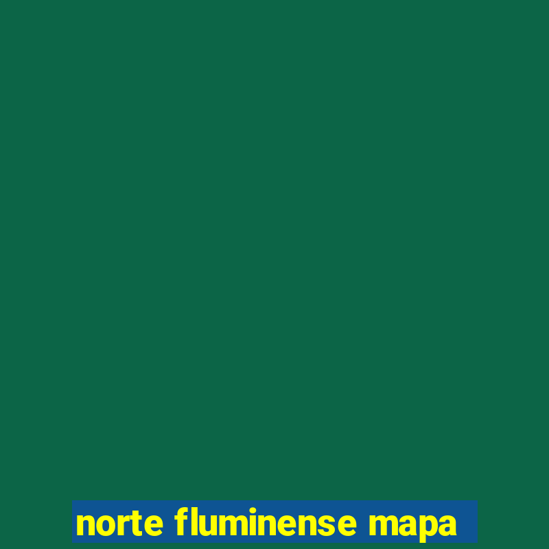 norte fluminense mapa