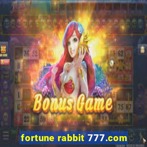 fortune rabbit 777.com