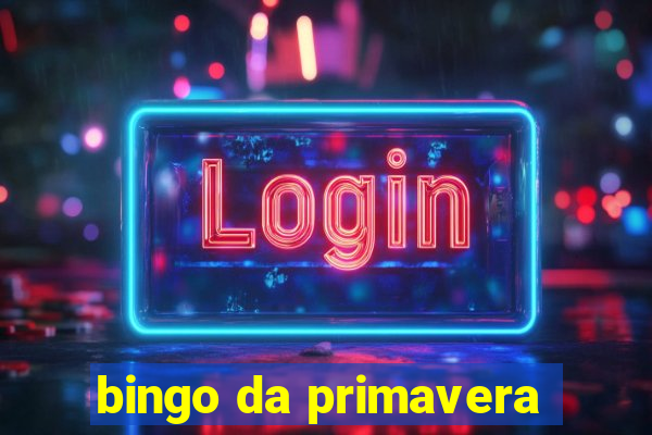 bingo da primavera