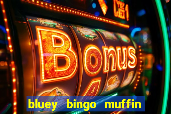 bluey bingo muffin and socks